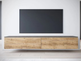 Тапицирано легло  Lowboard D 180-Сонома - въглерод