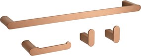 Комплект аксесоари за баня Mati Brush Copper 4 части