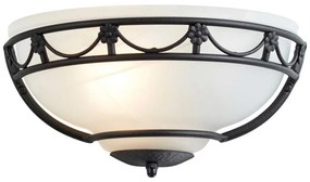 Elstead CB-WU-BLACK - Аплик CARISBROOKE 1xE27/60W/230V