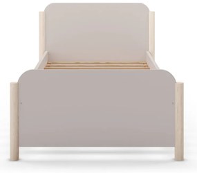 Кремаво детско легло от масивен бор 90x190 cm Enola – Marckeric