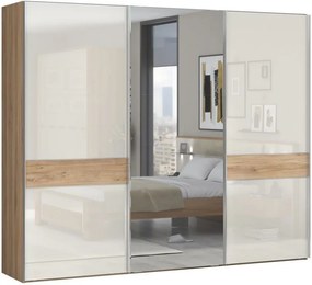 Гардероб с плъзгаща се врата Giallo 280 с огледало