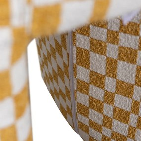 Жълт тапициран стол Charlie – WOOOD