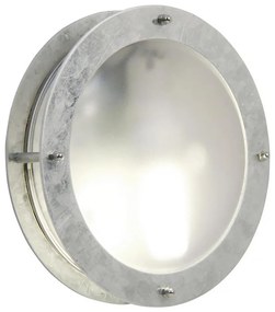 Nordlux - Екстериорен аплик MALTA 1xE27/60W/230V сребрист