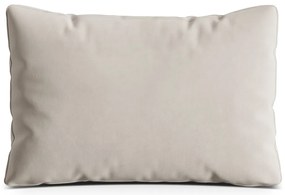 Бежова кадифена възглавница за диван Kemi – Cosmopolitan Design