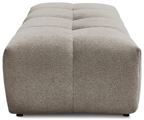 Кафяво-сива шенилова табуретка Everest – Bobochic Paris