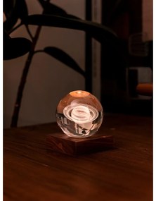 Тъмнокафява светлинна декорация с USB Amber – Gingko