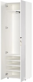 Бял гардероб 59x197 cm Genova – Germania