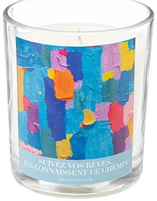 Ароматна свещ atmosphera Jomy, Стъкло, 200 g - Cotton