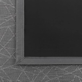 Светлосив килим от PVC 140x200 cm Geo Silver – Casa Selección