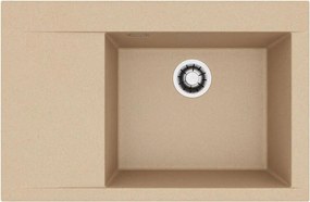 ALVEUS 1149501 - Кухненска мивка PURE 79x51,5 cm гранит/кафява