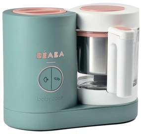 Beaba - Уред за готвене на пара 2в1 BABYCOOK NEO зелен/бял