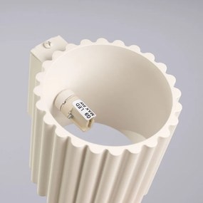 Кремава стенна лампа ø 10 cm Zora – Sollux