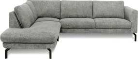 Светлосив ъглов диван (ляв ъгъл) Gomero – Scandic
