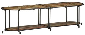 4013493 vidaXL ТВ шкаф 160x42x40 cm Масивна дървесина Възстановена