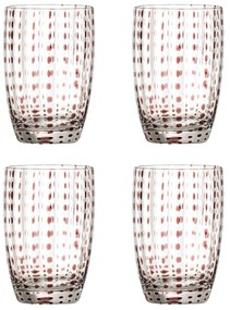 Стъклени чаши в комплект от 4 бр. 350 ml Brinley – Bloomingville