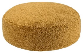 Кафяв детски пуф от букле Round – Wigiwama