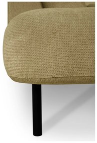 Ъглов диван в цвят жълта охра (ляв ъгъл/"U" форма) Hero – Scandic