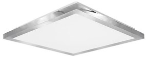 Top Light -LED Плафон за баня SILVER LED/10W/230V IP44 28x28 см хром