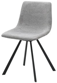 Светлосив трапезен стол Yukon – Unique Furniture