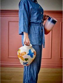 Глинена ръчно рисувана ваза (височина 27 cm) Maricala – Bloomingville