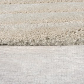 Кремав ръчно изработен вълнен килим 200x290 cm Mesmerise Natural – Flair Rugs