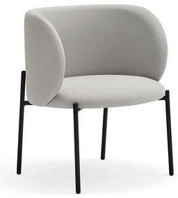 Светлосиво кресло Mogi - Teulat