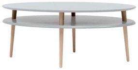 Светлосива масичка за кафе OVO - Ragaba