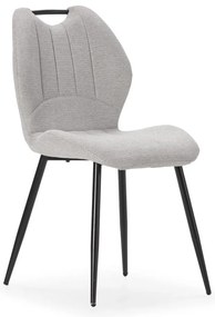 Светлосиви трапезни столове в комплект 4 бр. Muli – Marckeric