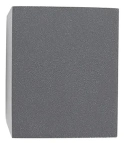 Интелигентна стенна лампа черна вкл. WiFi GU10 IP44 - Baleno