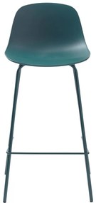 Пластмасов бар стол в цвят бензин 92,5 cm Whitby - Unique Furniture