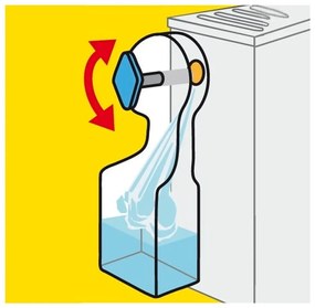 Ключ за вентилационната система с ключ за тава - Wenko