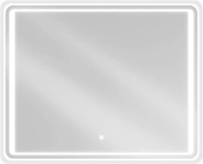 Mexen Zusa огледало за баня с подсветка 100 x 80 см, LED 6000K, антикондензационно