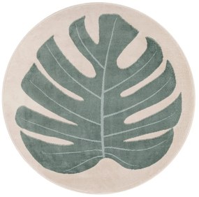 Зелено-бежов детски килим ø100 cm Deliciosa Malachite – FD