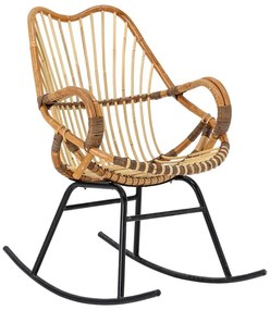 Люлеещо се кресло в естествен цвято Reine – Bloomingville