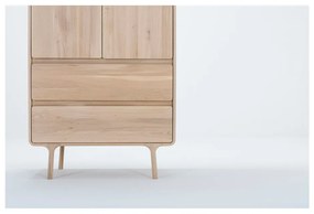 Дъбов гардероб 90x200 cm Fawn - Gazzda