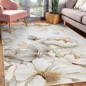 Кремав килим подходящ за пране 160x230 cm Soft and Gentle – Mila Home