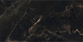 Mexen Marquino Черен глазуриран гранитогрес рект. G1, стенна и подова плочка 120 x 60 cm, високо гланцово - TL214-120-060-00