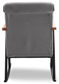 Сив фотьойл Yoka - Artie