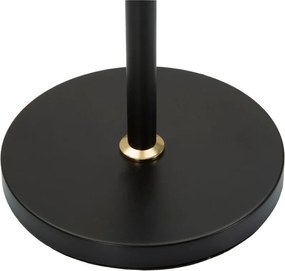 Черна/златистa подова лампа (височина 172 cm) Closy – Mauro Ferretti