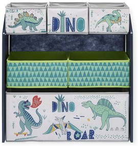 GINGER HOME Органайзер/етажерка 3 нива DINOSAUR