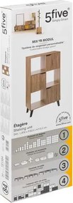 Рафт 5five Mix'n Modul Natural Ceda, 6 отделения