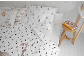 Олекотени одеяло и калъфка за възглавница в комплект от памучен сатен 140x200 cm – Butter Kings