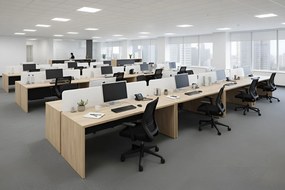 Бюро Marbrand-Fusiko-Mavro-Дължина:180cm