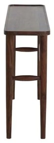 Кафява конзолна маса от масивна акация 30x120 cm Qiano – Light &amp; Living