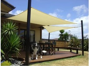 Бежово платно за сянка 360x360 cm - Rojaplast