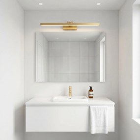 LED аплик за баня APP1865-1W 80 cm BRUSH GOLD