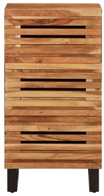 377550 vidaXL Бюфет, 40x34x75 см, акациево дърво масив