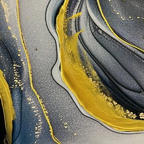 Картина с ръчно изрисувани елементи 70x100 cm Sky – Styler