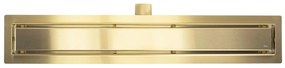 Линеен отводнител Rea Neox brush gold 60