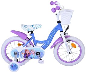 E&amp;L cycles - Детски велосипед с помощни колела, Disney Frozen, 14 инча